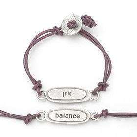 Emily Rosenfeld Hebrew/English Balance Bracelet