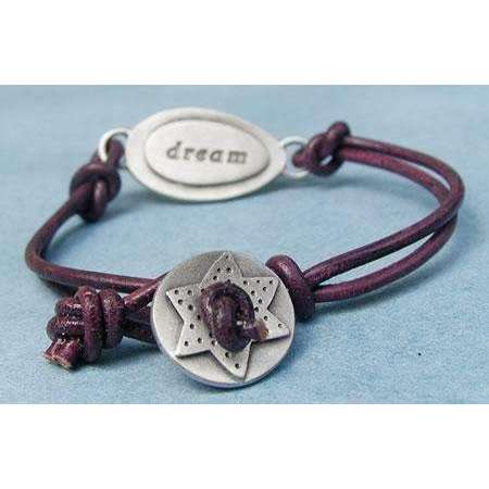 Emily Rosenfeld Hebrew/English Dream Bracelet
