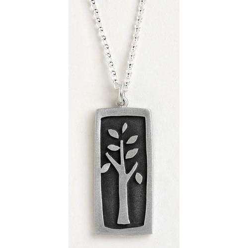 Emily Rosenfeld Sterling Silver Tree of Life Charm Necklace
