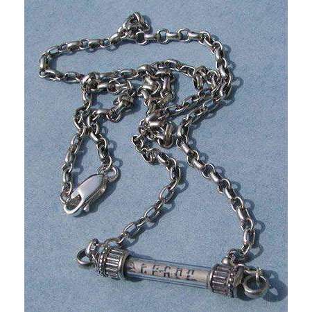 Michael Bromberg Sterling Silver Scroll Necklace