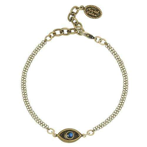 Michal Golan Blue Onyx Evil Eye Bracelet
