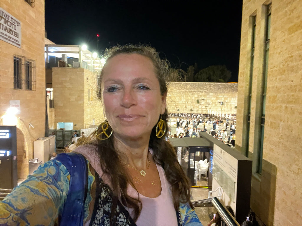 Ghazal Mizrahi Magnificent Star of David Necklace with CZ Crystals