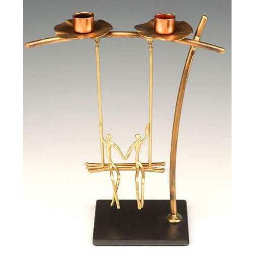 Infinity Art in Metal Special Moments Candlesticks