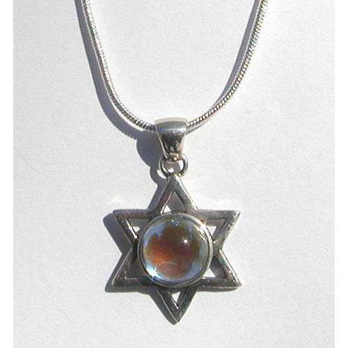 LeightWorks Star of David With Clear Crystal