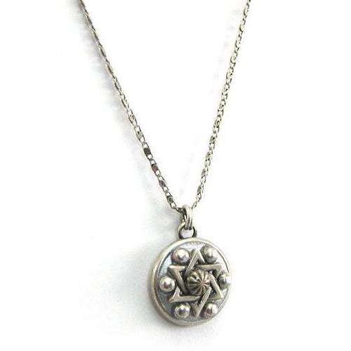 Michal Golan Silver Star of David Necklace
